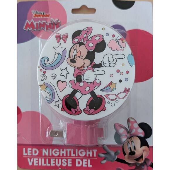 ♥️Disney Junior Minnie LED Nightlight - Picture 1 of 2